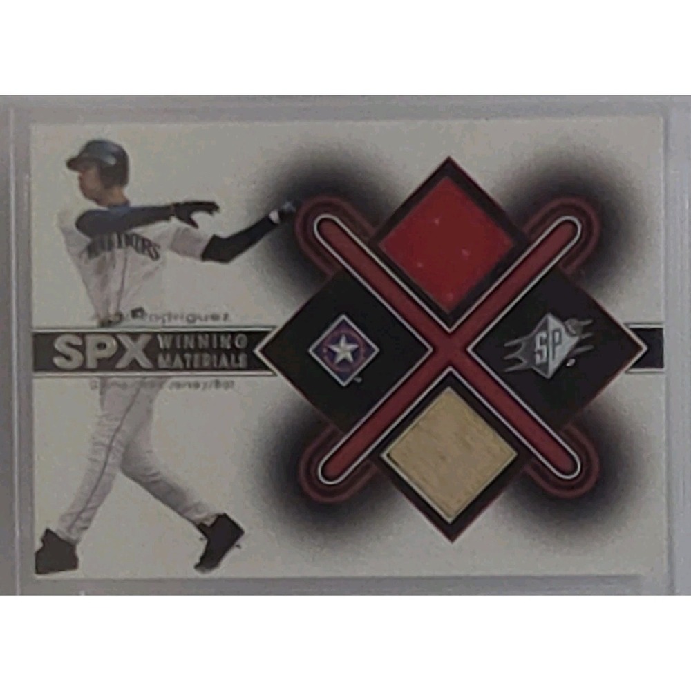 2001 SPX - Alex Rodriguez Winning Materials Relics Jersey Bat #AR1 BGS 8.5 UD - Picture 3 of 4